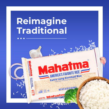 Mahatma Extra-Long-Grain Rice 2-Pound Rice Bag, Gluten-Free And Non-Gmo White Rice Bulk Bag, 1 Bag Of Rice