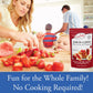 Cornabys Jam in a Jiffy - Instant Low Sugar Jam Mix, 18 oz, No Cook, Freezer Friendly