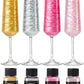 NiHome Edible Luster Dust Glitter Powder Fancy Metallic Sprinkles, Glimmer Luster Dust 4 Bottles of 0.18oz/5g for Decorating Dri