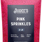 Judee's Gluten Free Pink Sprinkles 2 lb - Gluten-Free and Nut-Free - Brighten Up Your Baked Goods - Great for Cookie and Cake De