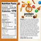 Snak Club Peanut Butter Chocolate Trail Mix with Peanuts, Peanut Butter M&MS, Toffee Peanuts, and Pretzels, 20 oz Resealable Bag