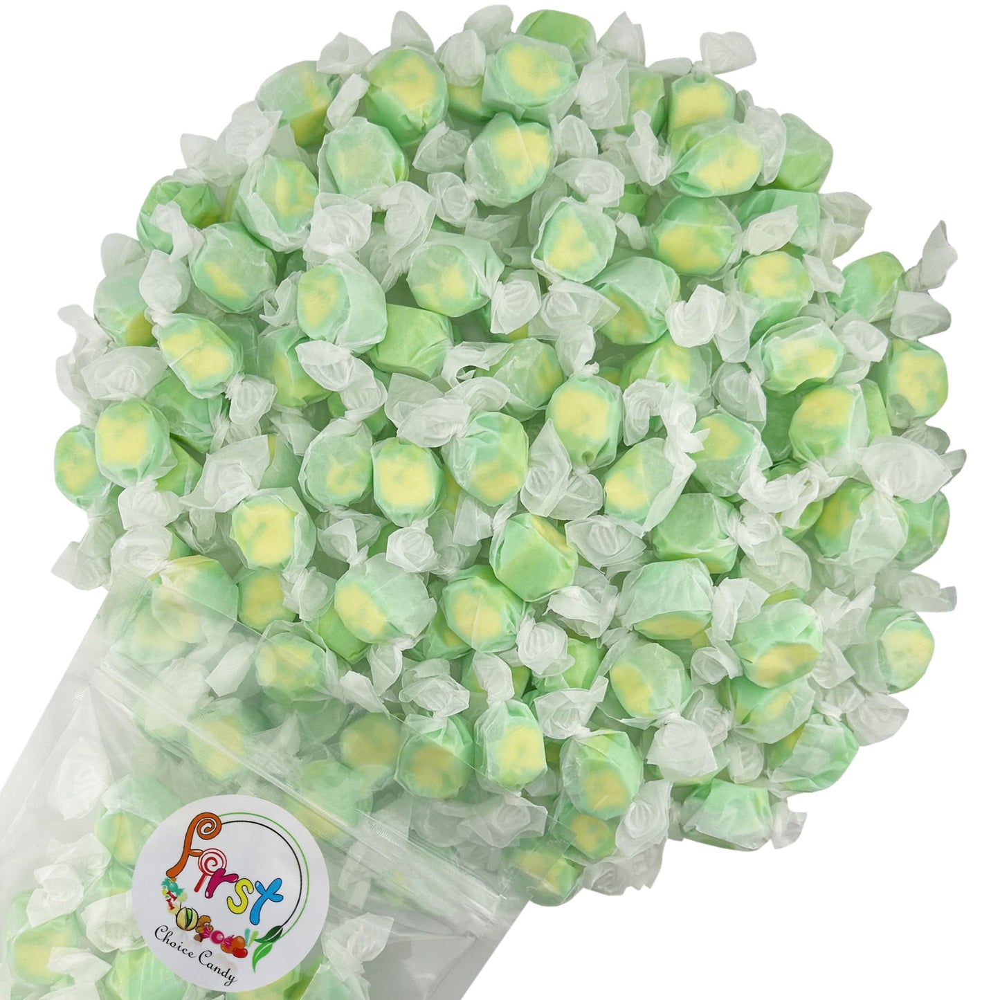 All Flavor Gourmet Salt Water Taffy (Key Lime, 2 Lb)