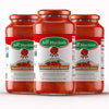 La San Marzano Roasted Garlic Pasta Sauce, All Natural, Vegan, Gluten Free, 24 oz (Pack of 3)