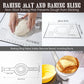 BICRET Sourdough Starter Kit – Complete Baking Supplies for Beginners, 2 Silicone Proofing Baskets, Yellow, Model FJ-3-4C