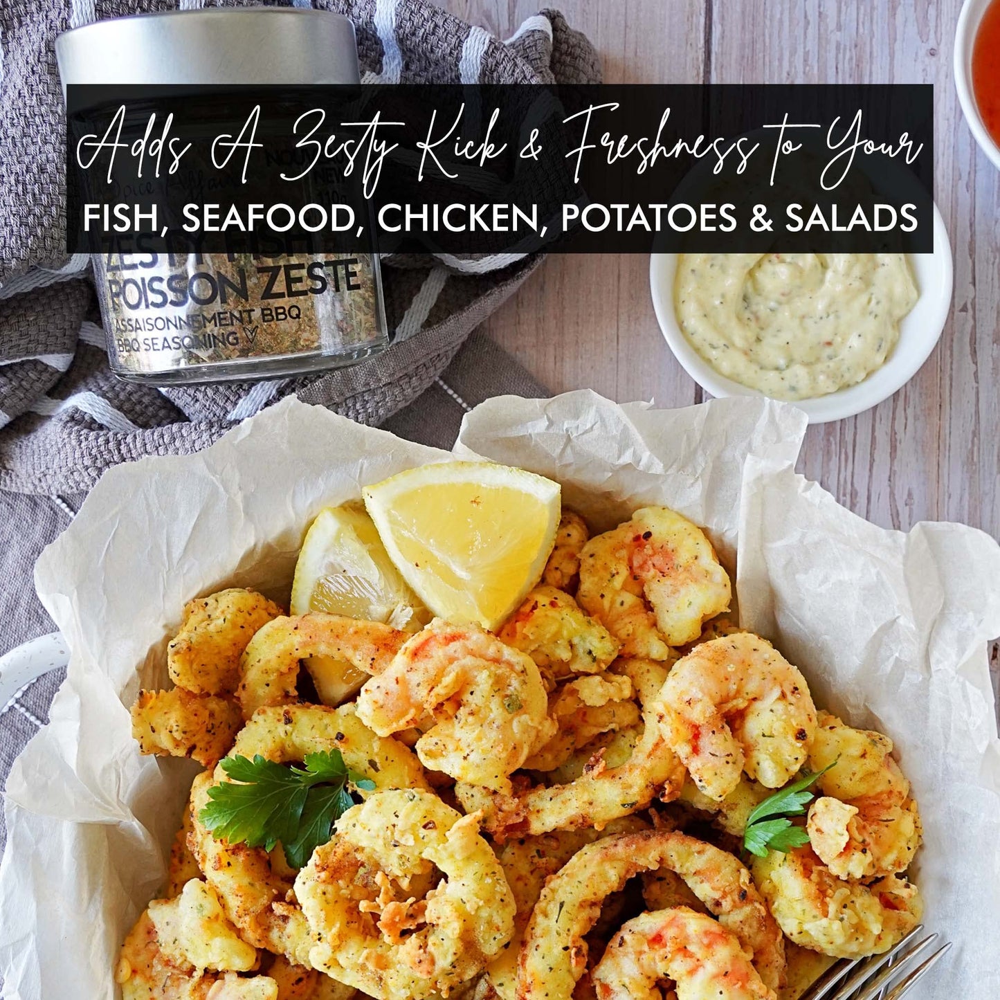 Zesty Fish Rub (110G) A Spice Affair.