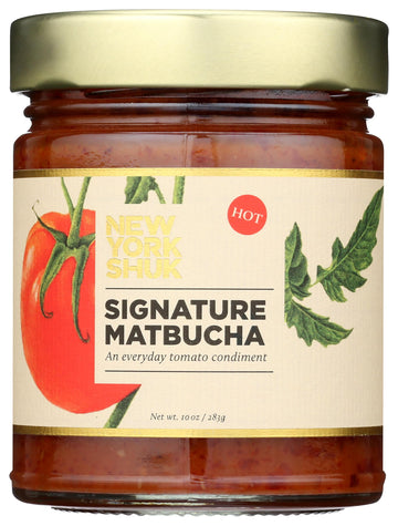 NEW YORK SHUK Signature Matbucha Sauce, 10 OZ