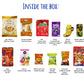 Thai Asian Yummy Snacks Variety Pack For Adults Kids Teens - Snacks Box Care Package (30 Count)
