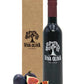Viva Oliva Balsamic Vinegar - Black Mission Fig - 375ml (12.7oz) - 100% Natural - Barrel Aged Gourmet from Modena, Italy