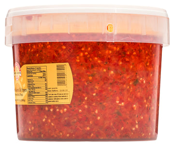 TUTTOCALABRIA Bulk Tutto Calabria Crushed Calabrian Chili Peppers 2.8 kg (98.7 oz)