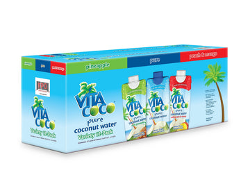 Vita Coco Coconut Water Variety Pack - Naturally Hydrating Electrolyte Drink - 16.9 Fl Oz (Pack of 12) - Gluten Free
