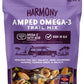 Diamond of California Harmony Amped Omega-3 Trail Mix, Mixed Nuts, Dried Fruit, 10 oz (3 Pack)