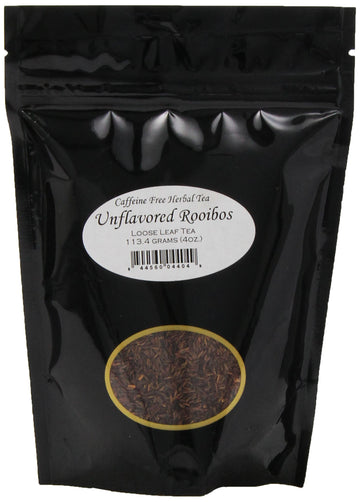 English Tea Store Rooibos Herbal Tea, 4 Ounce Loose Leaf, Caffeine-Free