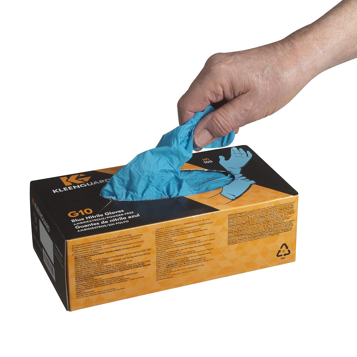 Kcc57373 - Kleenguard G10 Blue Nitrile Gloves