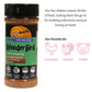 Dizzy Pig Wonder Bird Poultry Seasoning Rub (8Oz Shaker) - Seasons 30+Lbs Of Food - Hand Made In The Usa - Msg Free, Gluten Free
