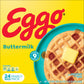 Eggo Frozen Waffles, Frozen Breakfast, Breakfast Food, Family Pack, Buttermilk, 29.6oz Box (24 Waffles)