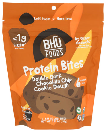 BHU Foods, Cookies Keto Double Dark Chocolate Chip, 5.3 Ounce
