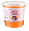 Passion Fruit Boba Pearls, Passion Popping Boba Bursting Boba, Passion Bubble Tapioca Pearls For Bubble Tea and No Artificial Co