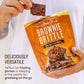 Sheila G'S Brownie Brittle - Salted Caramel Thin And Crispy Sweet Snacks, Family Size (Pack Of 1, 14 Oz), Rich Gourmet Brownie B