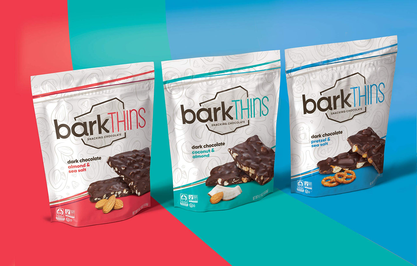 Barkthins Variety Pack 4.7 Ounce Bags (3 Count)