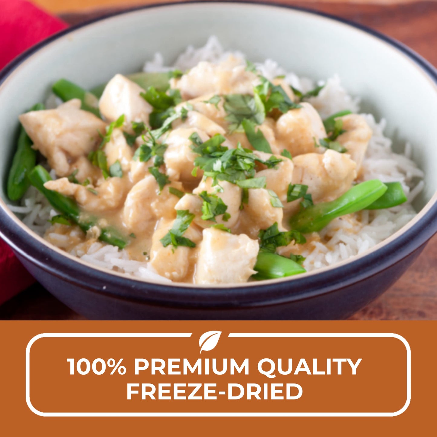 Nutristore Freeze Dried Chicken, Emergency Survival Bulk Food Storage, Premium Quality Meat, Perfect for Lightweight Backpacking