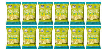 Good Health Avocado Chips Sea Salt, Salted, 5 Ounce (Pack Of 12)