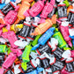 Assorted Flavored Mini Tootsie Rolls - Bulk Tootsie Rolls Candy, Individually Wrapped Assorted Flavor Midgee Fruit Chews, by Que