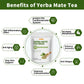 Hudetex Yerba Mate Tea Bags - 50 Count - Supports Cardiovascular & Digestive Systems