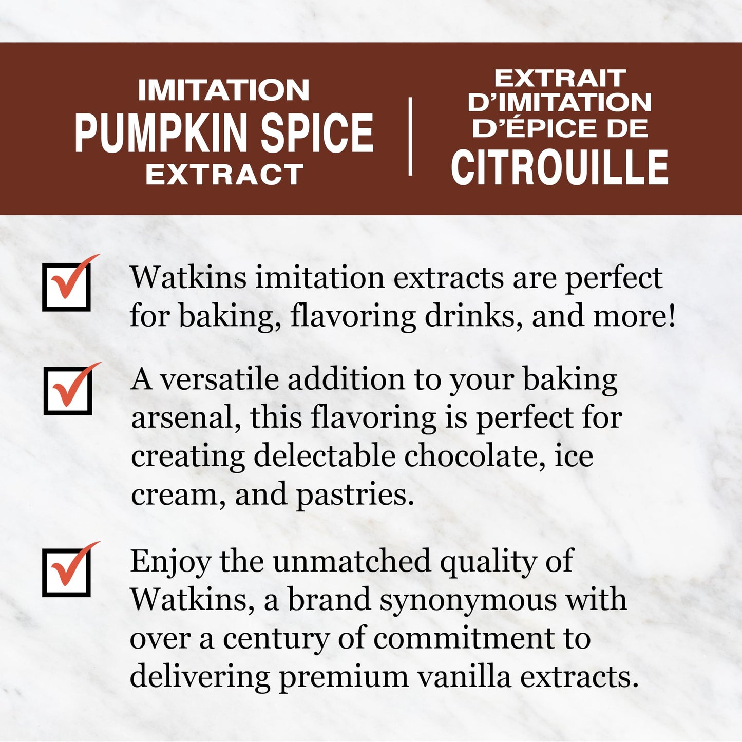 Watkins compatible with Pumpkin Spice Extract, 2 oz Bottle, Kosher, 1-Pack