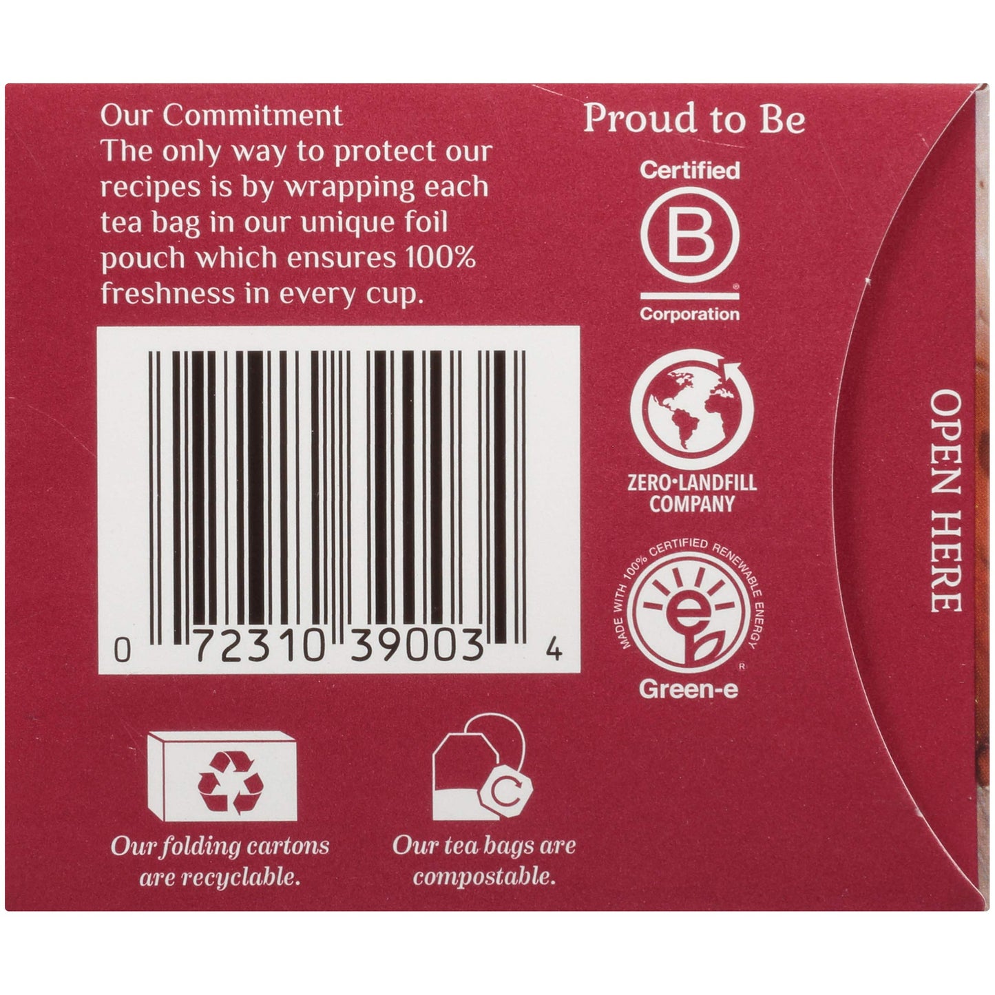 Bigelow Tea Cold Water Infusion Strawberry Lemon Orange Blossom Herbal Tea Bags, Caffeine Free, 54 Count (3 Pack)