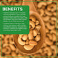 Jiva Organics Raw Organic Cashews (Whole) 2 Pound Bag