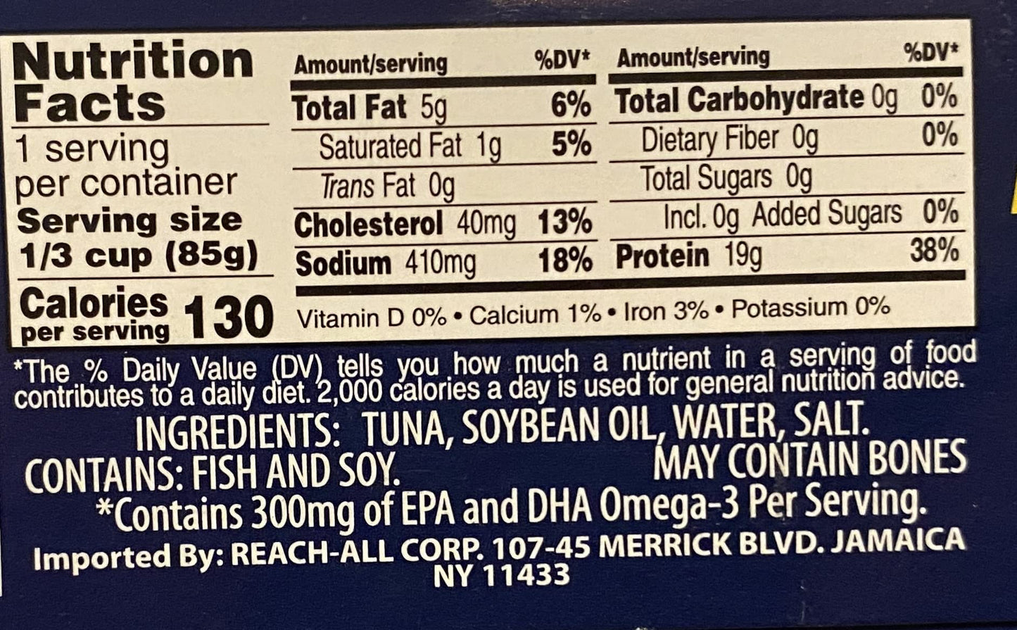 Van Ecuador Tuna In Oil 4 Cans X 3Oz (6 Packages)
