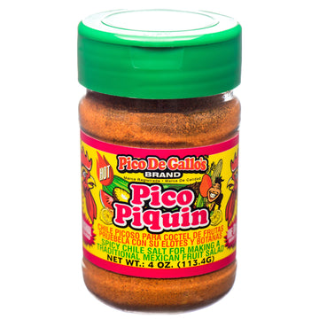Pico De Gallo'S Pico Piquin Hot Chile & Salt Seasoning (2 X 4 Oz. Shakers)