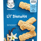 Gerber Lil Biscuits, Baked With Whole Grains, Non-Gmo & No High Fructose Corn Syrup, Made For Toddlers, 4.44 Oz Box (Pack Of 5 Boxes)