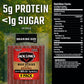 Jack Link's Beef Sticks, Original Protein Snack, 100% Beef, 7.2 Oz