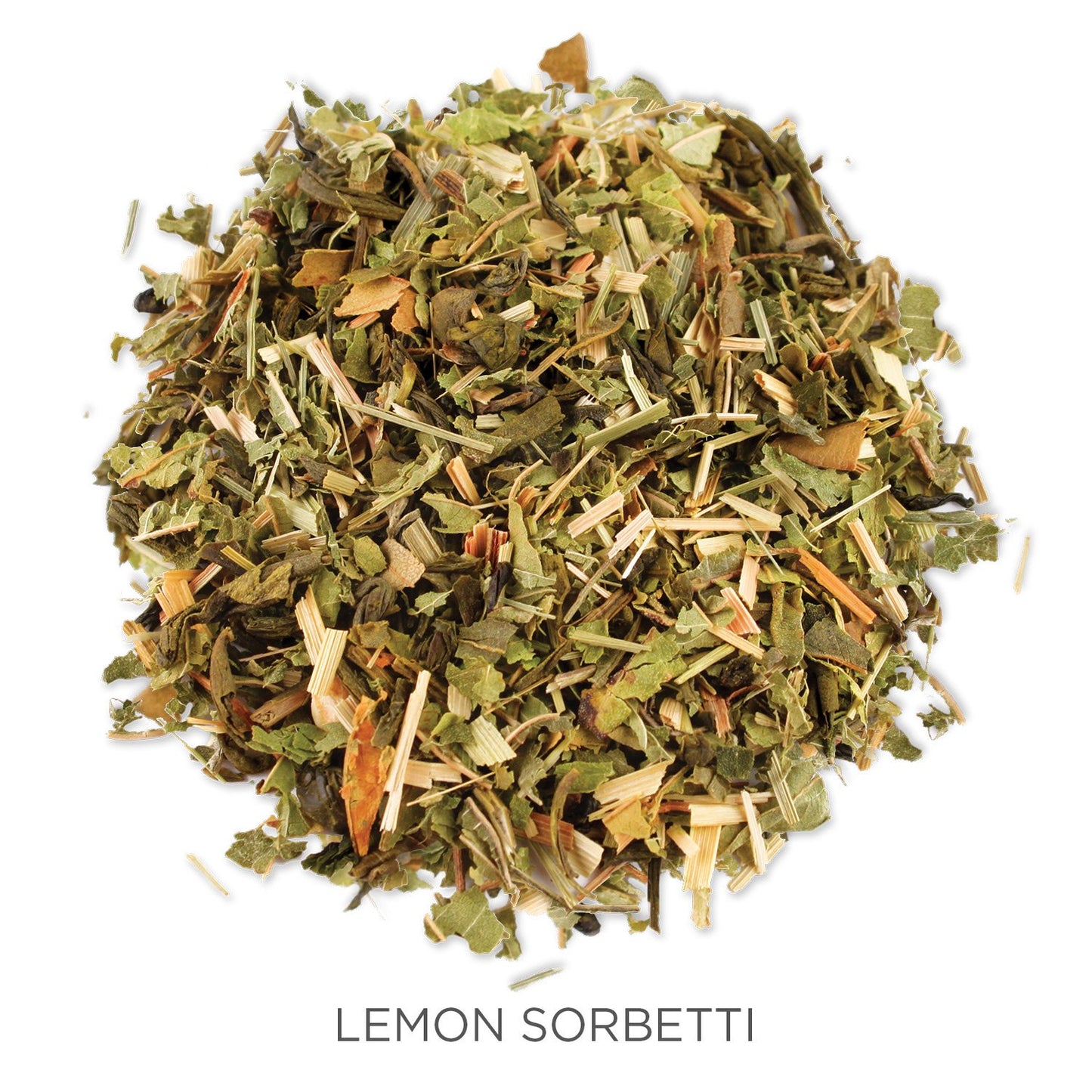 Tea Forte Lemon Sorbetti Organic Green Tea, Loose Tea Canister Makes 35-50 Cups, 1.76 Ounces