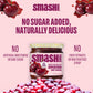 Chia Smash Chia Smash Fruit Jam, Low-Calorie, Keto, No Sugar Added, Cherry Pomegranate, 2 Jars
