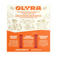 Olyra Blueberry Organic Fruit Bars  Prebiotic High Fiber Snack  Gut Health  Fruit Filled & Whole Grain Bites  Kids Healthy Snacks  Low Sugar  Vegan  USDA Certified Organic  Non GMO (Pack of 4)