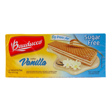 Bauducco Wafer, Sugar Free, Vanilla