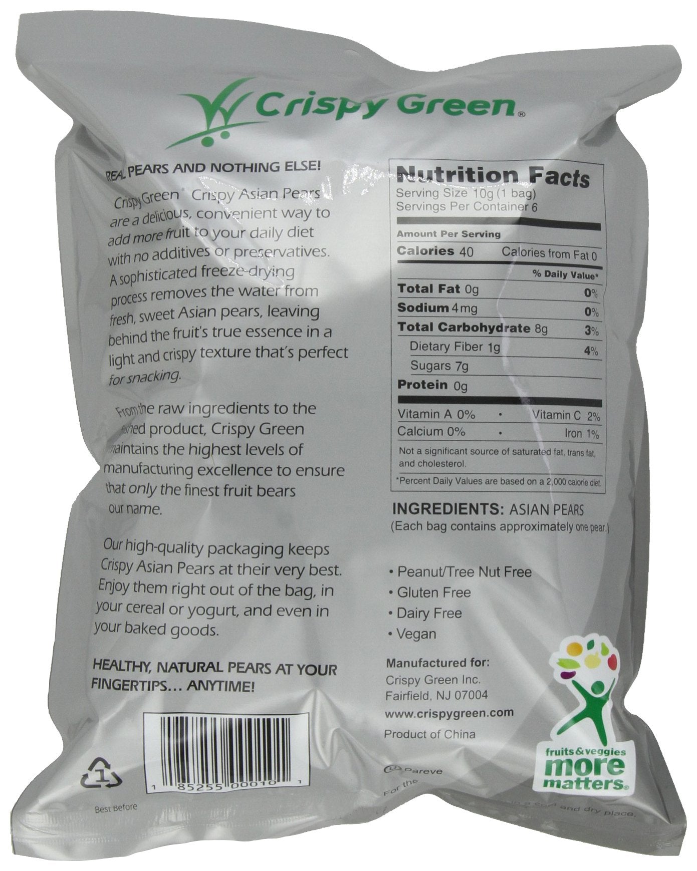 Crispy Green Crispy 6Pk Asian Pear