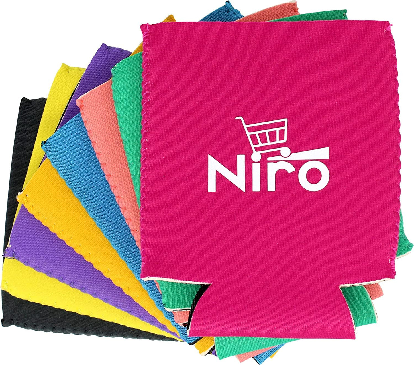 Niro Assortment | San Pellegrino Italian Sparkling Drinks | Zero Sugar | 12 Pack Variety Of 4 Assorted Flavors | Niro Neoprene S