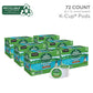 Green Mountain Coffee Roasters Nantucket Blend Keurig Single-Serve K-Cup Pods, Medium Roast Coffee, 72 Count (6 Packs of 12)