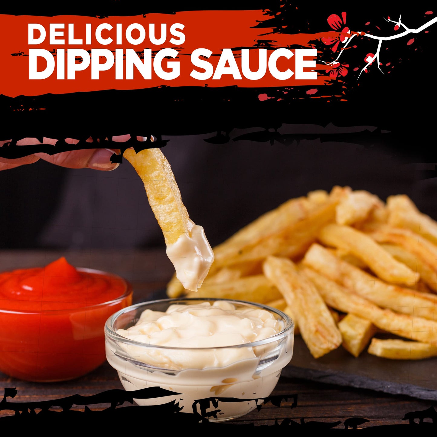 Wasabi Mayo by Wasabi-O - Spicy Japanese Mayo - Smooth & Zesty - Organic & Fat Free Mayo - Perfect for Sushi, Burgers, Dipping -