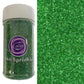 Sentovac Green Sanding Sugar for Baking Edible Sparkling Sugar Sprinkles Coarse Sugar Crystals for Baking Topping Cake Cookie Cu