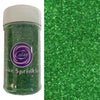 Sentovac Green Sanding Sugar for Baking Edible Sparkling Sugar Sprinkles Coarse Sugar Crystals for Baking Topping Cake Cookie Cu