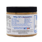 Nutty Novelties Cinnamon Almond Butter - High Protein, Sweet Almond Butter - All-Natural, Light Almond Butter Free of Cholestero