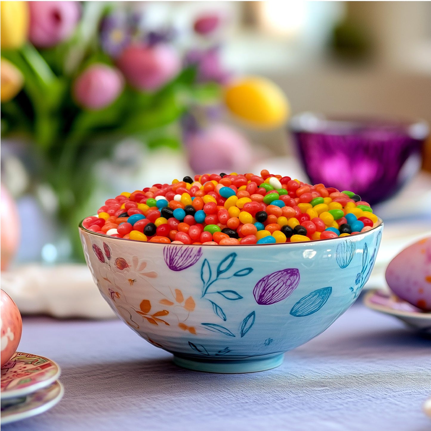 Jelly Beans - 3 Pound Bulk Pack - Assorted Fruit And Licorice Flavored Candy - Nostalgic Sweets
