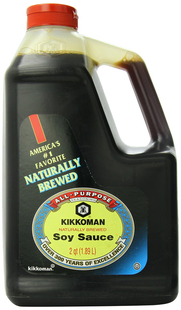 Kikkoman Soy Sauce, Soy Sauce, 64 Fl Oz