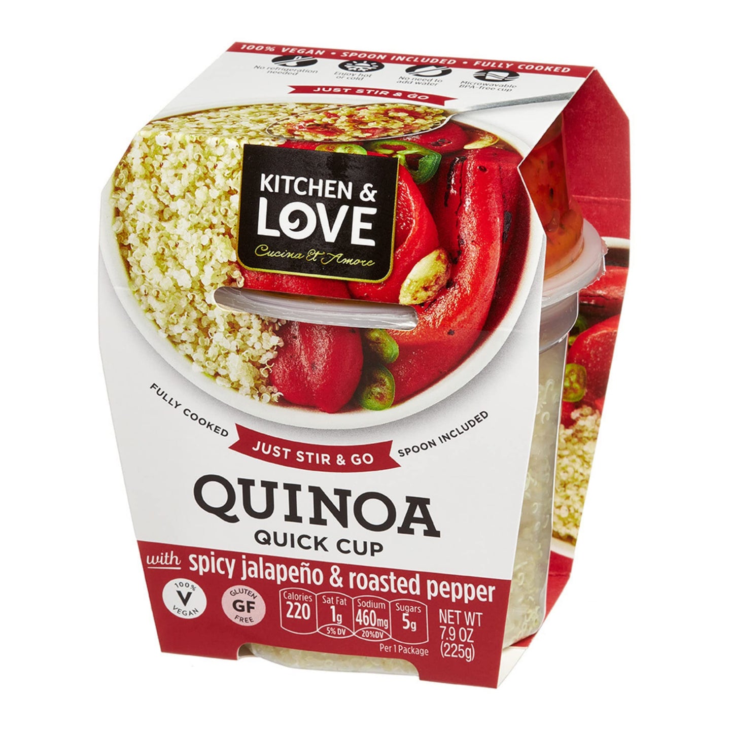 Kitchen & Love Quinoa Quick Meal 6-Pack | Vegan, Gluten-Free, 7.9 oz