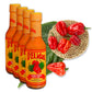 DELidas Habanero Hot Sauce, Natural Non-GMO, Keto Friendly, 5 Fl Oz (Pack of 4)