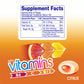 Mentos Gum With Vitamins, Sugar Free Chewing Gum With Xylitol, Citrus Flavor, Vitamins B6, B12 And C, Bottle Of 45 (Bulk Pack Of 6)